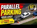 Parallel Parking Made EASY | Pass Your G2 Road Test First Try! 🚗