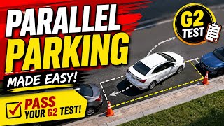 Parallel Parking Made EASY | Pass Your G2 Road Test First Try! 🚗