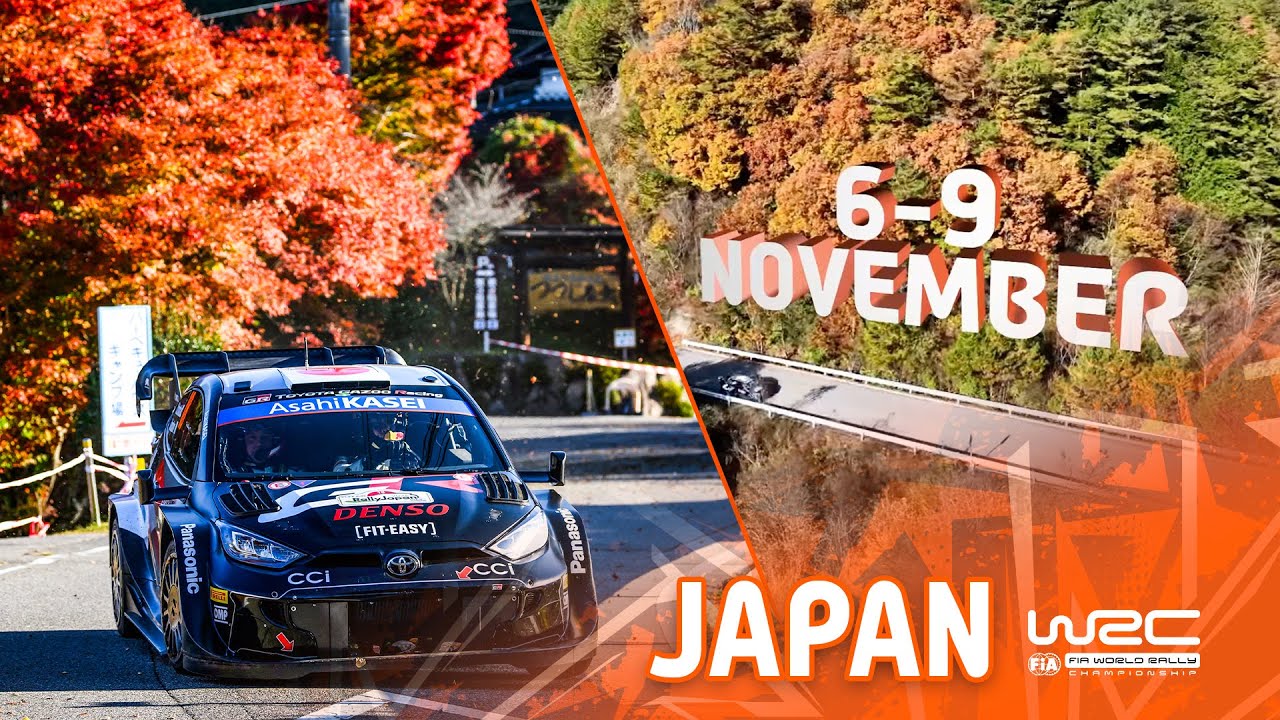 Get Excited for WRC FORUM8 Rally Japan 2025! 🇯🇵 - YouTube