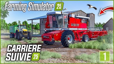 DÉBUT DE L'AVENTURE SUR FS25 !!! 🤯 Carrière suivie #1