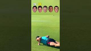 Messi vs Lewandowski vs Mullar vs Mbappe vs Ronaldo - Pushup Challenge 🦾