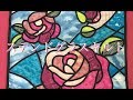 超時短☆ステンドグラスキルト(Stained glass Quilt)