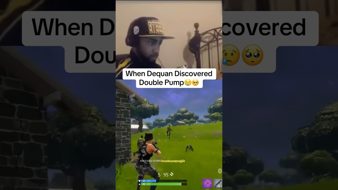 Когда Дэкуан открыл для себя двойной насос😢🥺