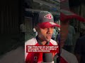 Elian Peña tras ser elegido por el Escogido