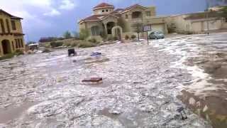 El Paso, TX Flash Flood Waterfall 7/10/15