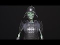 Samurai Skeleton modular for Unity Asset store