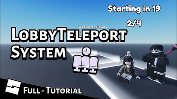 How to make LOBBY TELEPORT SYSTEM? | Roblox Studio