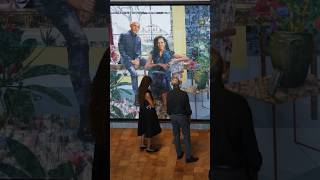 Obama Presidential Center Portrait Unveiling #michelleobama #barackobama #art