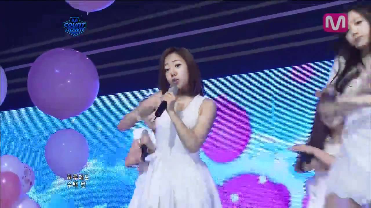 A Pink (에이핑크) - I Don't Know (몰라요) 0421 Mcountdown