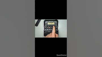 #017 ZOOM G1 FOUR - How To Adjust Effect Parameters In Edit Mode