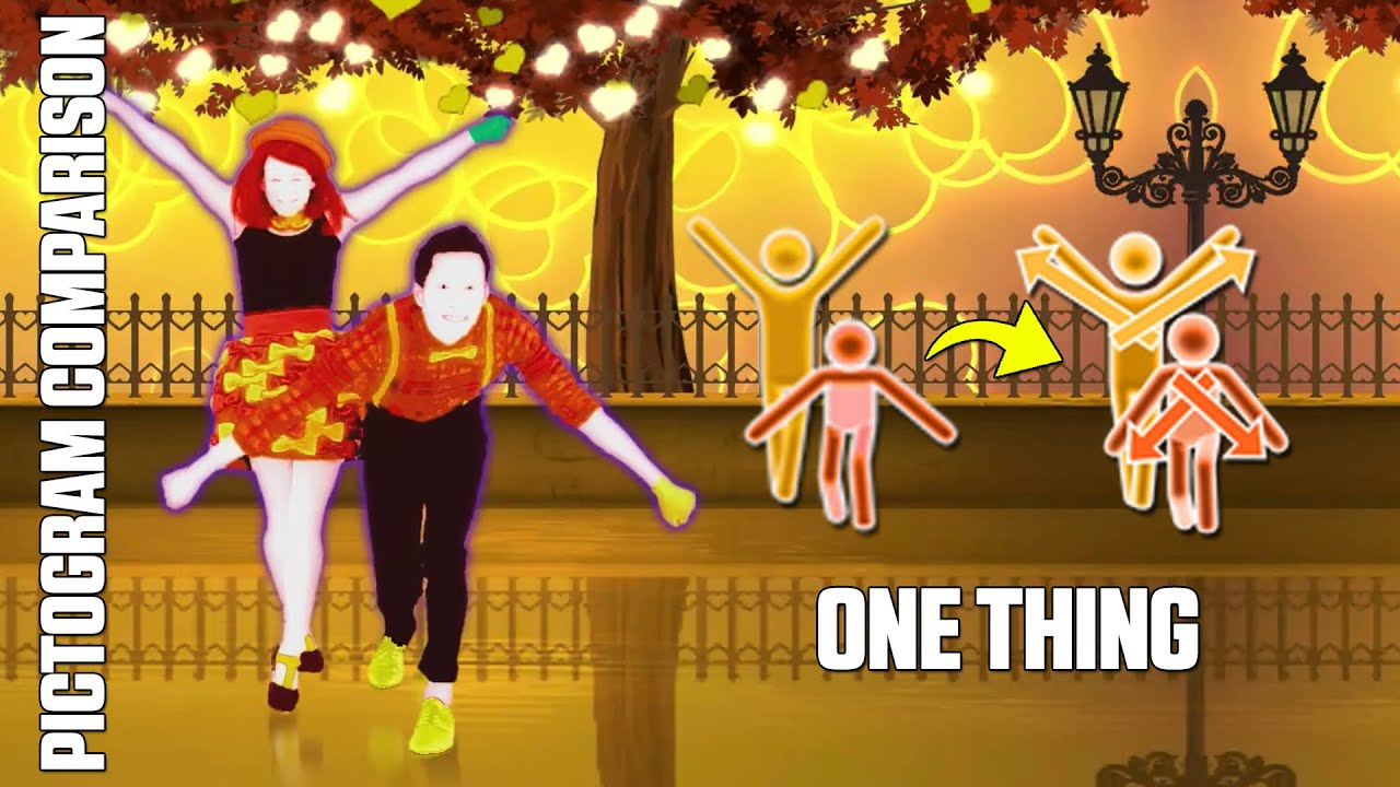 油彩　【practice dancing 】　一点もの　4F PICTOGRAM COMPARISON - ONE THING | JD4 x JD+ - YouTube