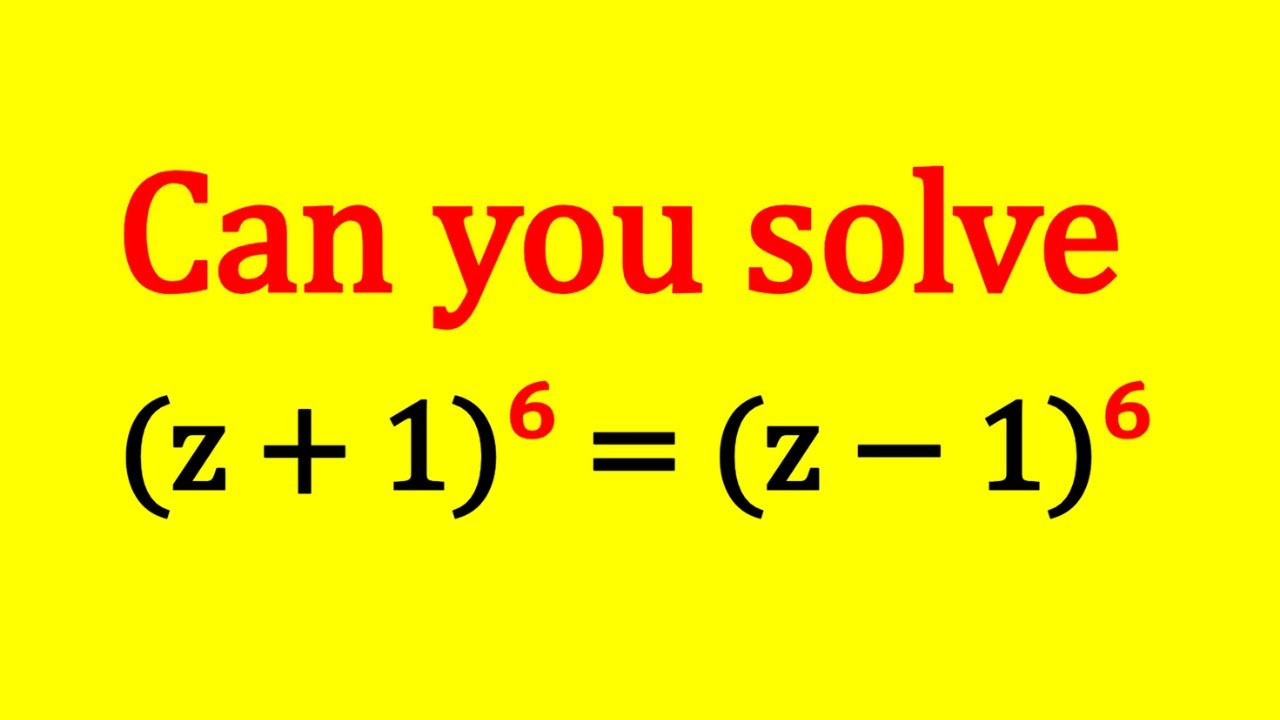 Solving A Quartic Equation | Problem 349 - YouTube