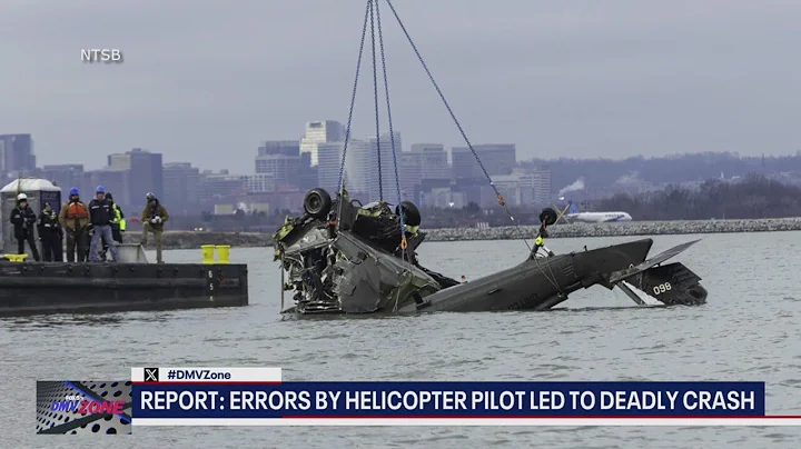 Black Hawk pilot's error led to DCA crash: report