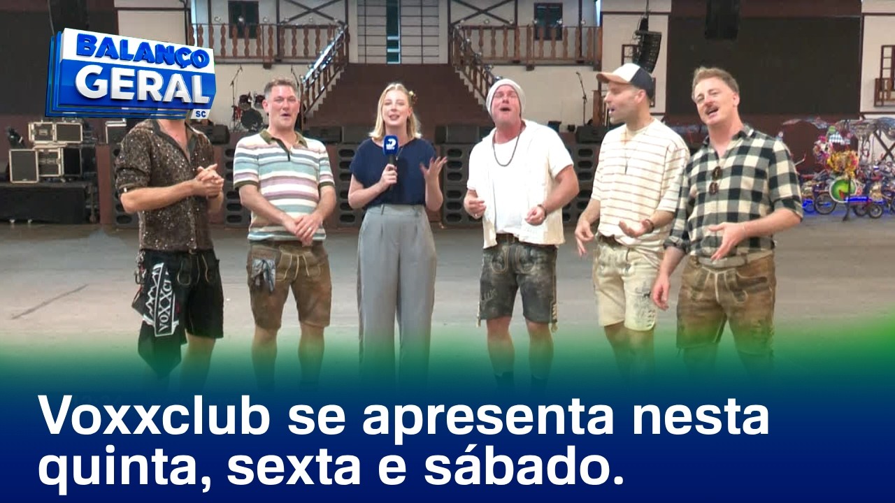 Oktoberfest: Voxxclub se apresenta nesta quinta-feira, sexta e sábado