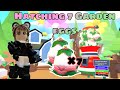 Hatching the *NEW* Garden Egg 🌷🍄🌿 || #roblox #adoptme