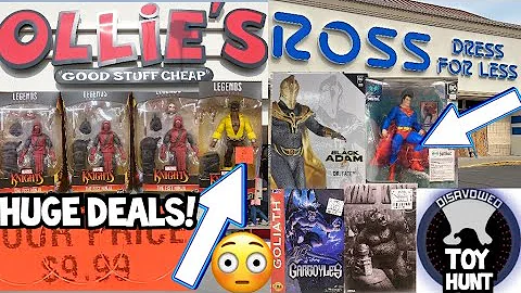 TOY HUNTING - CHEAP MARVEL LEGENDS - BARGAIN FINDS - WRESTLING GI JOE CLASSIFIED NECA TMNT EPS448