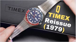 Timex Q Timex (1979) Reissue 38mm Watch-Unbox/First Look