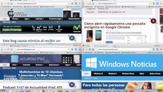 Cómo ajustar a pantalla completa las pestañas que tenemos abiertas en Chrome