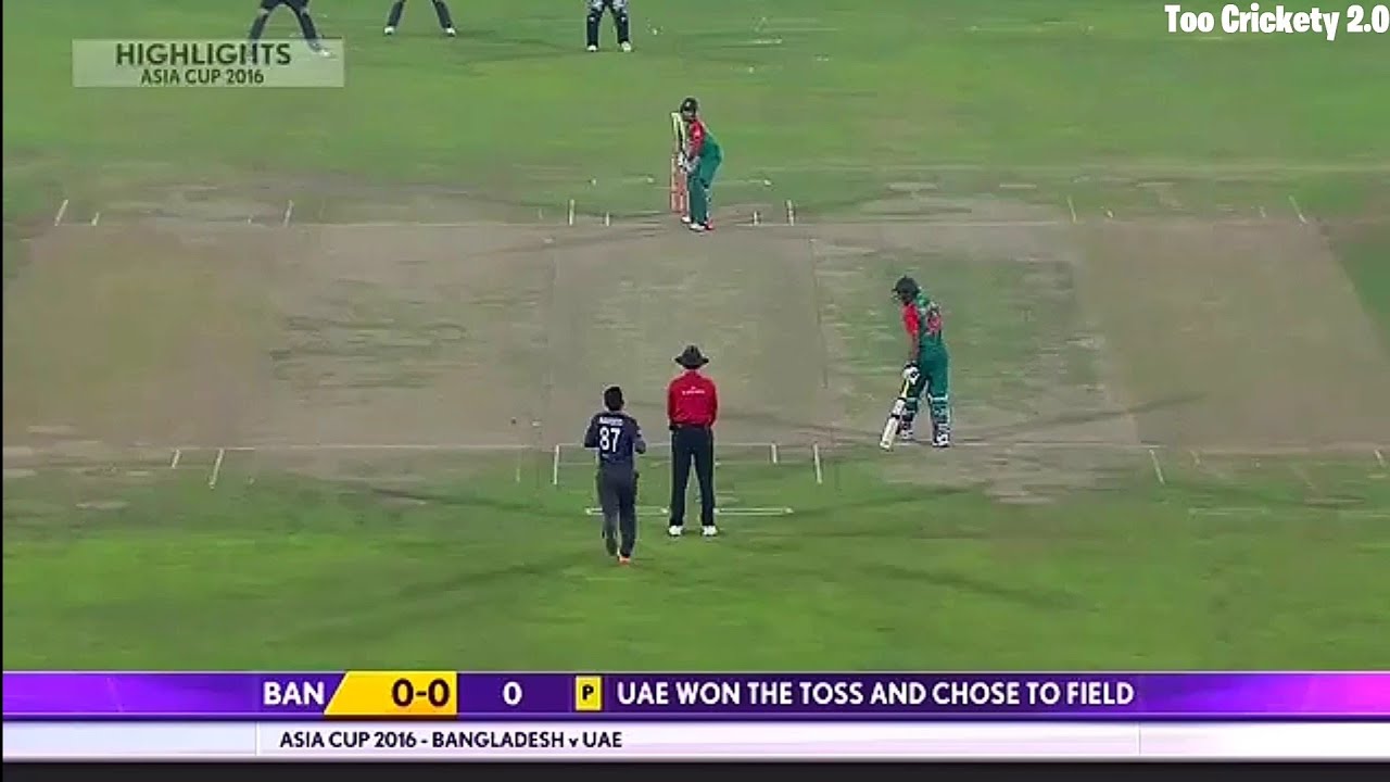 UAE vs Bangladesh - Asia Cup 2016 | Highlights