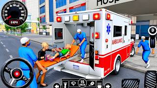 Ambulance Rescue City Driving 3D - 911 Rescue Emargency Van Simulator - Android Gameplay screenshot 2