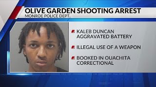 One injured, one arrested after Monroe Olive Garden shooting