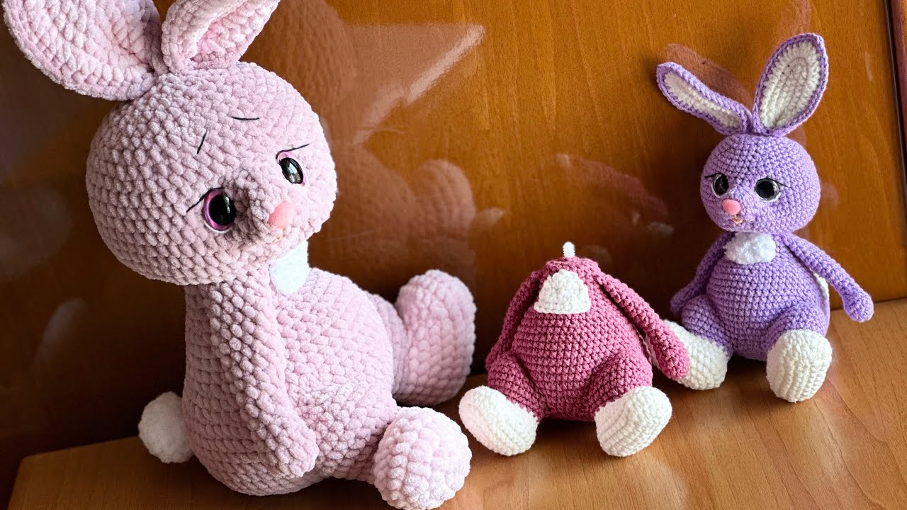 Iepuraș Paste croșetat 2 #mmihacrochet #iepurascrosetat #crochet #amigurumi #tutorial #incepatori 