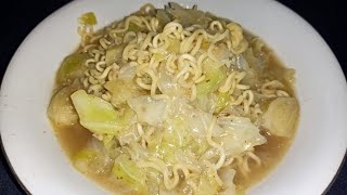 Resep Cara Membuat Tumis Kol Campur Mie Instan Super Praktis Dan Enak