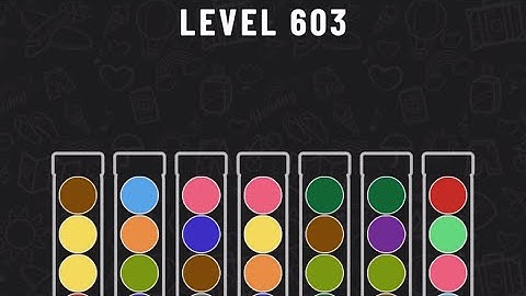 Ball Sort Puzzle Level 603 #ballsortpuzzle #ballsortpuzzlegameplay #puzzlegame #mobilegames