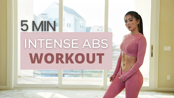 5 Min Intense Abs Workout | Abs Fat Burn At Home |...