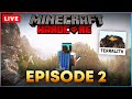 🔴HARDCORE Survival Episode 2 - Minecraft 1.18 &amp; Terralith 2.0 World Gen [Season 1]