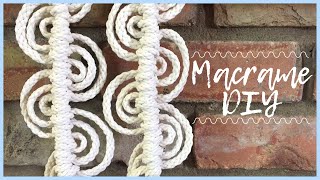 DIY Macrame Tutorial: Wavy Pattern