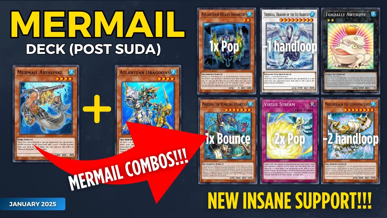Mermail Deck LEARN HOW TO PLAY WITH THE MERMAIL DECK 2025 POST SUDA! [COMBO VIDEO ...