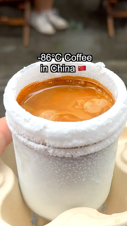 -86°C Coffee in Chengdu, China