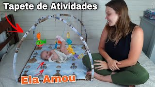 Como Fazer Tapete de Atividades para Bebê - DIY/ Luana Hammes Bernardo