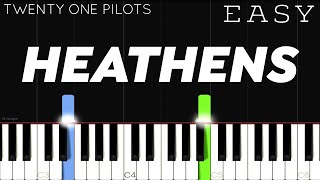 Twenty One Pilots - Heathens | EASY Piano Tutorial screenshot 5