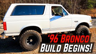 6” Lift on 37’s With More Upgrades & Repairs Before OffRoading  1996 Ford Bronco