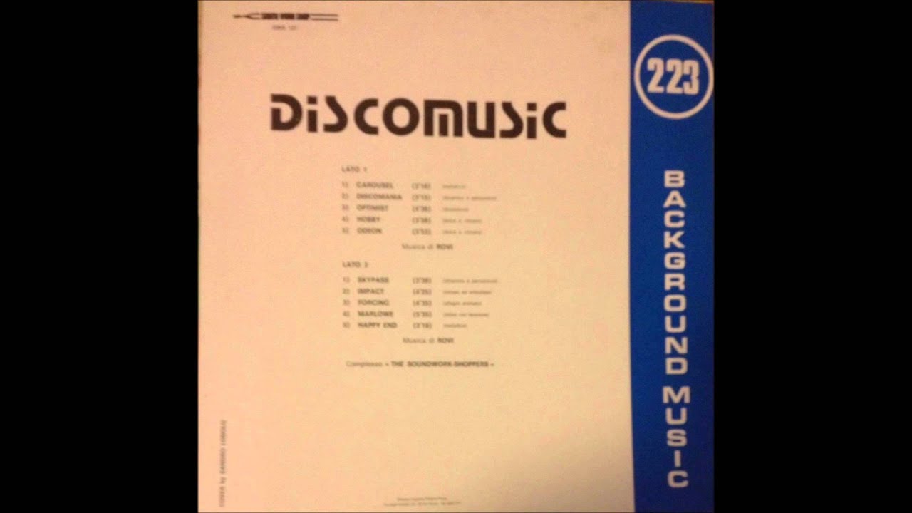 Discomania The Sound Work  Shoppers(Piero Umiliani)