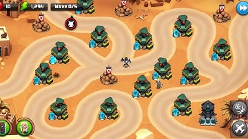 Alien Creeps TD : Project Tyranni : Insane Mode | win Cache of Rewards