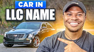 Buying a CAR in BUSINESS NAME
