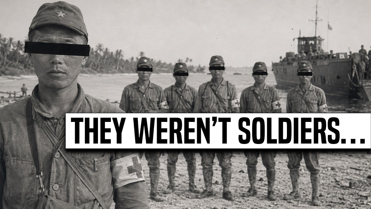 What U.S Corpsmen Did When Japanese Casualties Were Carried Into Their Aid Station on Okinawa