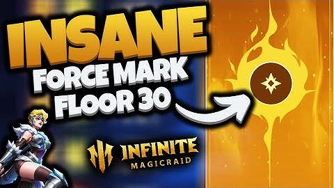 [Infinite Magicraid] Force Mark Tower Floor 30 is INSANE
