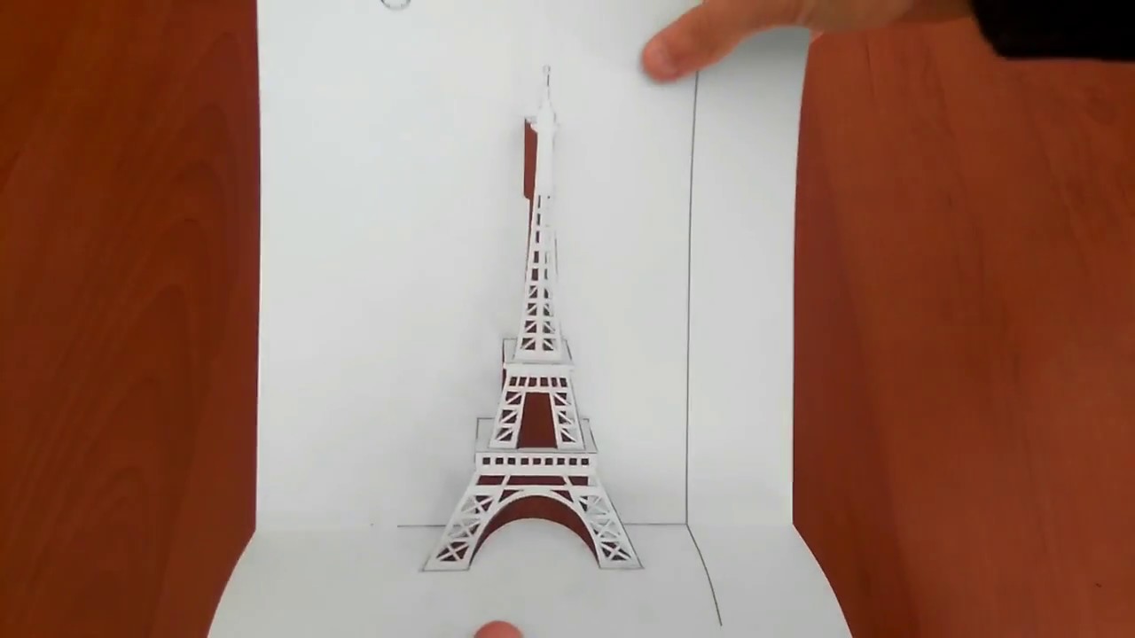 pop up karte paris Eiffel Tower Paris Pop Up Card Diy La Torre Eiffel La Carta Pop Up Parigina Fanno Diy Youtube pop up karte paris