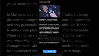 Protect your data while repairing the phone