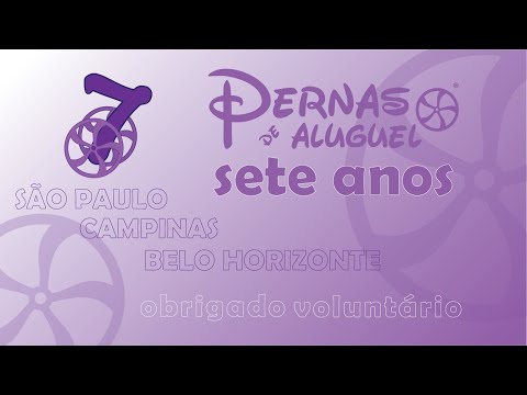 Convite Pernas de Aluguel 7 anos