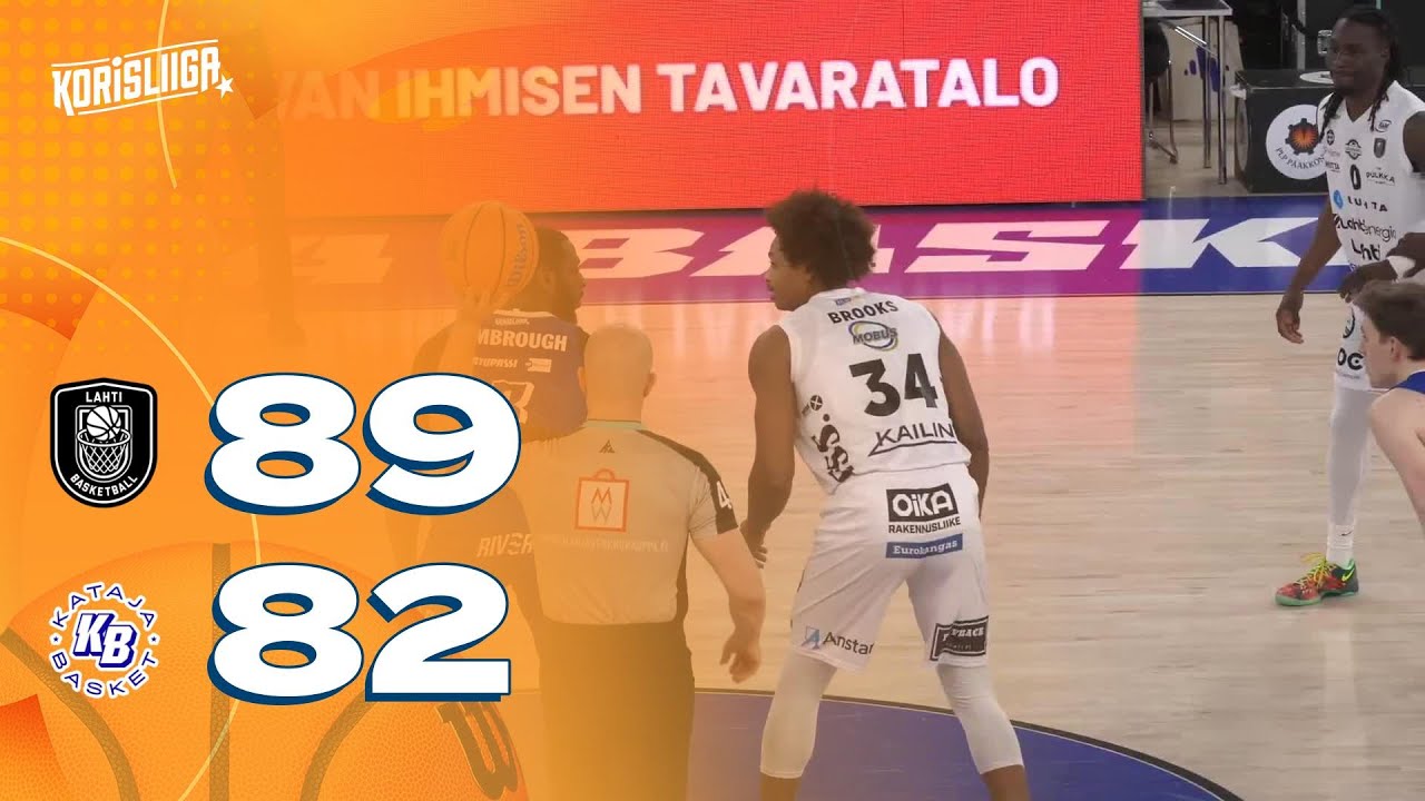 Kataja Basket vs. Lahti Basketball - Game Highlights