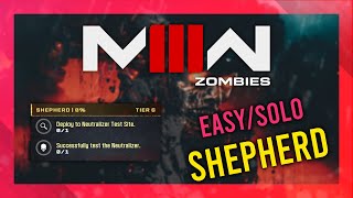 Shepherd (Act 2 Tier 6) | MW3 Zombies GUIDE | Quick/Solo | MWZ Mission Tutorial