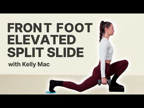 Front Foot Elevated Split Slide | Strengthen Quads, Open Hips & Build Single-Leg Control