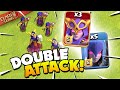 The Double Witch Attack in Clash of Clans!