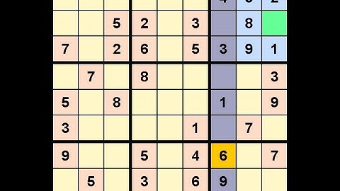 How to Solve Washington Post Sudoku L5 February 14, 2021