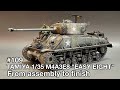 #109 [戦車 プラモデル] TAMIYA 1/35 M4A3E8 SHERMAN "EASY EIGHT"-From assembly to finish　タミヤ イージーエイト 製作記